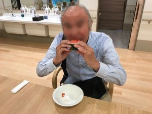 180708_スイカ割り（長岡天神）