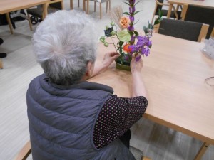 181008_フラワーアレンジメント（新井薬師）