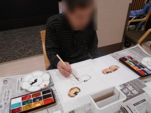 181010_水墨画教室（新井薬師）