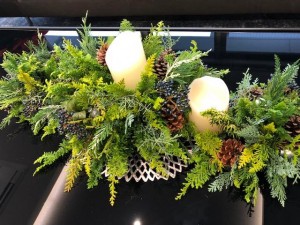 181203_センターピース作りとクリスマスツリー飾り（深沢）
