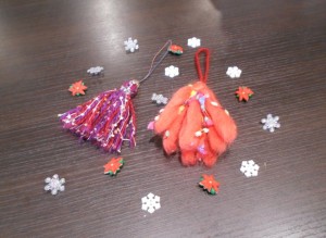 181208_手芸タッセル飾り（新井薬師）