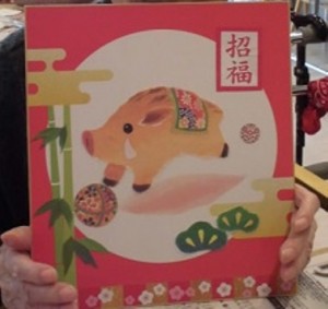 181207_ちぎり絵教室 (新宿戸山)