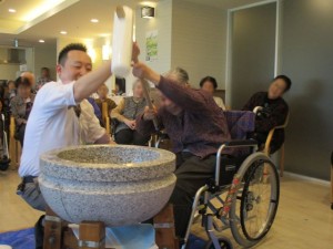 190105_餅つき大会（石神井公園）