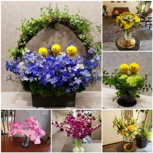 190406_4月館内のお花（チャームスイート仁川）