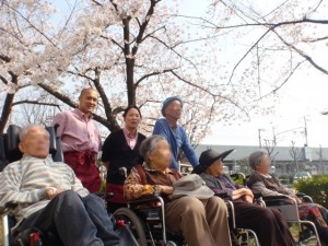 190406_お花見（チャーム東淀川瑞光）