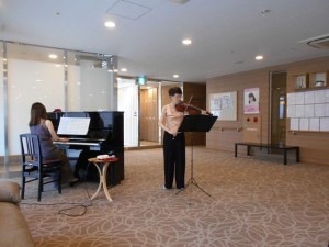 190609_バイオリンコンサート（チャームスイート宝塚売布）