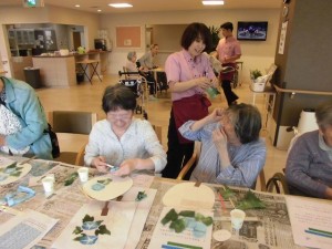 190710_うちわ作り（チャーム長岡京）