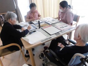 191111_書道クラブ（チャーム長岡京）