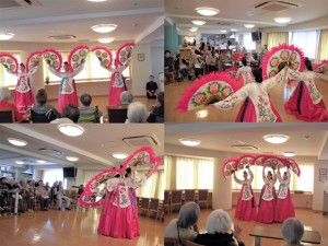 191220_イベント「韓国伝統舞踊ショー」（チャームスイート緑地公園）