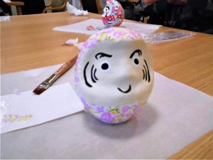 200110_だるま作り(新井薬師)