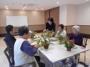 200224_花活け教室（チャームスイート仁川）