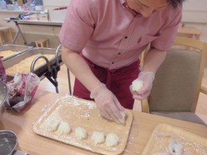 200319_おはぎ作り（チャーム長岡天神）