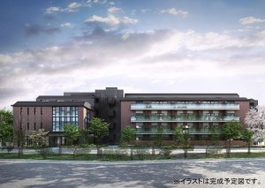 外観パース（北東面）